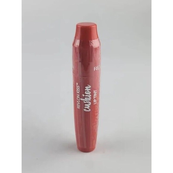 Revlon Kiss Cushion Lip Tint High End Coral 250 Makeup Set Orange Pink Lipstick - Picture 1 of 16